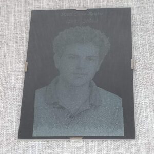 Gravura na staklu - Portret Sv. Carla Acutisa