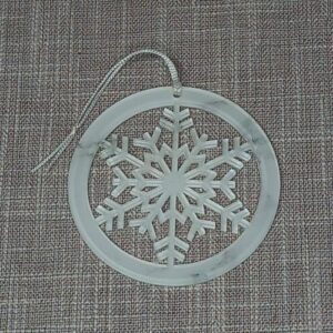 Božićni ukras - Pahuljica