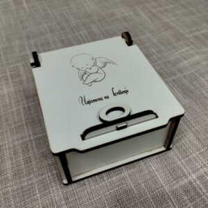 Prigodna kutijica za krunicu - Krštenje