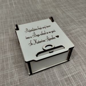 Prigodna kutijica za krunicu - Sv. Katarina Sijenska