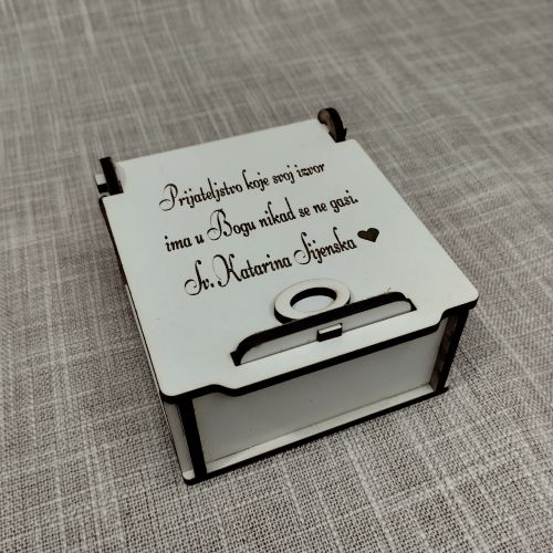 Prigodna kutijica za krunicu - Sv. Katarina Sijenska