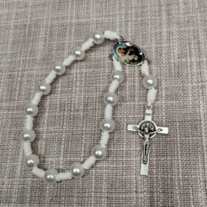 Krunica desetica s biser perlama - Gospa/Sv. Antun
