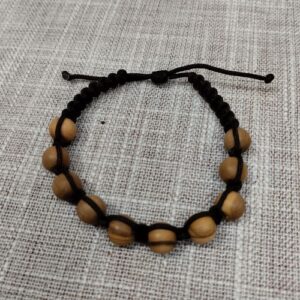 Narukvica pletena - maslina