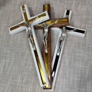 Zidni križ 30cm - metalna traka