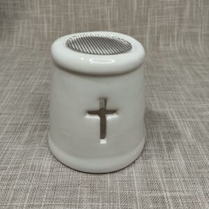 Keramička tamjanica - bijela