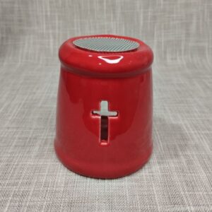 Keramička tamjanica - crvena