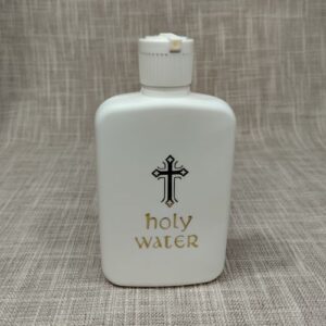 Bočica za svetu vodu - Bijela 100ml