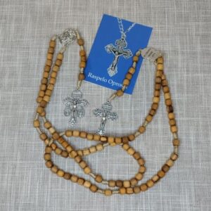 Krunica s raspelom oprosta - maslina