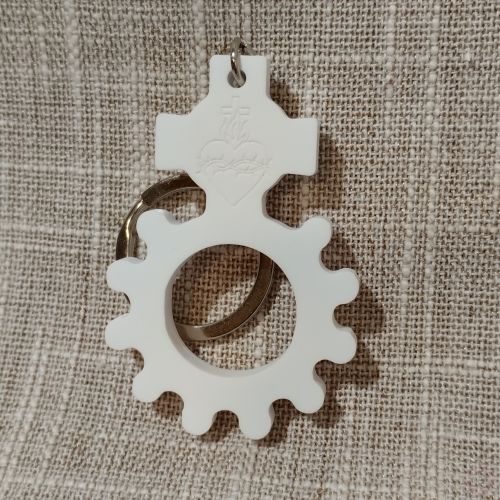 Privjesak kamena desetica - Srce Isusovo - model 1