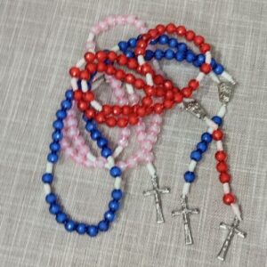 Gospina krunica s raskrižjem Marije Bistrice - boba u bobi