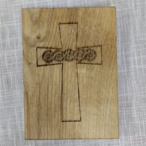 Gravura na drvetu - Križ s pleterom kneza Višeslava