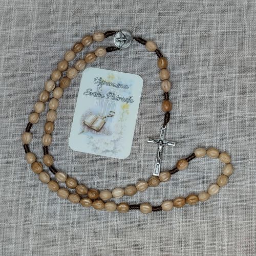 Drvena krunica za krizmu